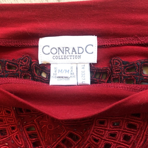 Sexy Red Cutout Design Pullover Top - Picture 5 of 5